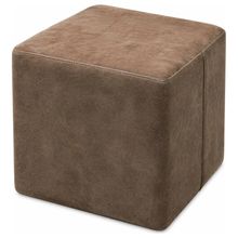 Product image of DOMINO DM-07050067 პუფი ალკანტარას ყავისფერი 34X34X40 სმ