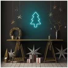 Product image of Cozy Home საახალწლო კედლის სანათი 21X30X2სმ Christmas Pine Blue