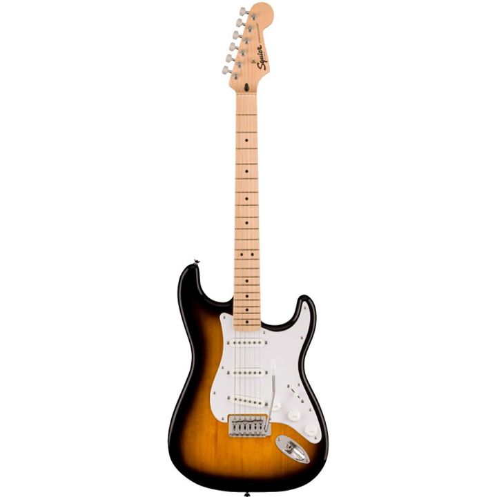 fender-squier-sonic-stratocaster-maple-fingerboard-white-pickguard-2-color-sunburst-eleqtro-gitara-photo-3
