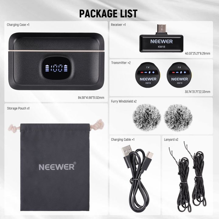 neewer-km18-mini-wireless-lavalier-microphone-usadeno-mikrofoni-photo-4