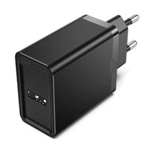 Product image of VENTION FAAB0-EU 1-port USB Wall Charger(12W) EU-Plug Black