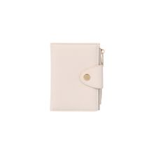Product image of ქალის საფულე/Bi-Fold Zipper Womens Wallet (Beige)