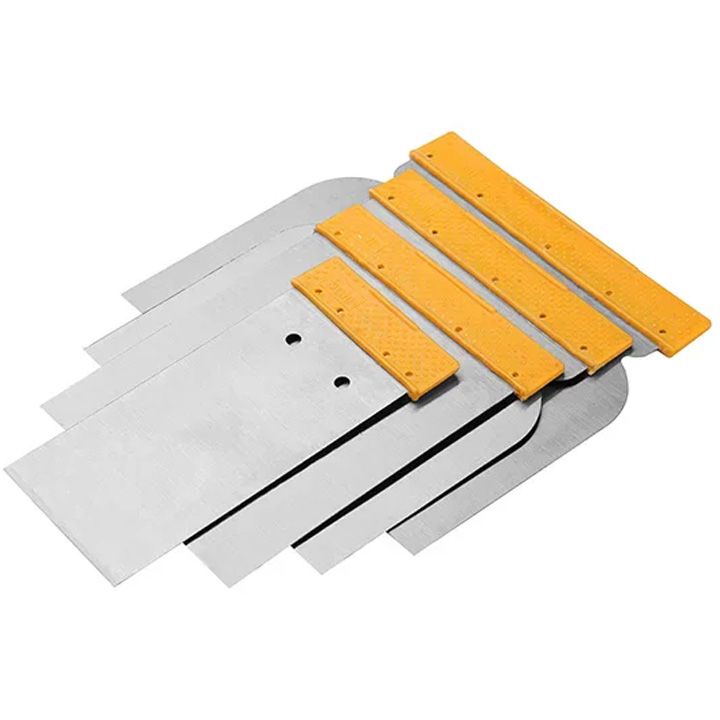 4pcs-scraper-set-steel-blades-putty-drywall-flexible-tapping-knife-safkhekis-nakrebi