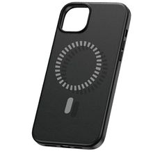 Product image of Baseus Fauxther Series Magnetic Phone Case for iP 15 Plus Cluster Black მობილურის ქეისი
