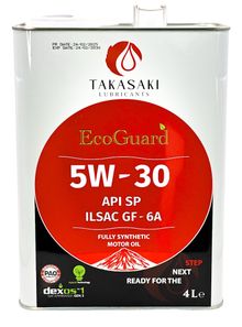 Product image of TAKASAKI 5W-30 ძრავის ზეთი 4 ლ
