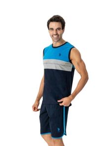 Product image of U.S. Polo Assn. 18776 ორეული შორტით (ცისფერი)