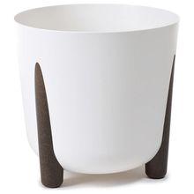Product image of LAMELA FRIDA 340 მრგვალი თეთრი 19.4 ლ ყვავილის ქოთანი