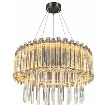 Product image of CRYSTAL CHANDELIER 93240 (8X E14, 60W), ვერცხლისფერი შუშა ჭაღი