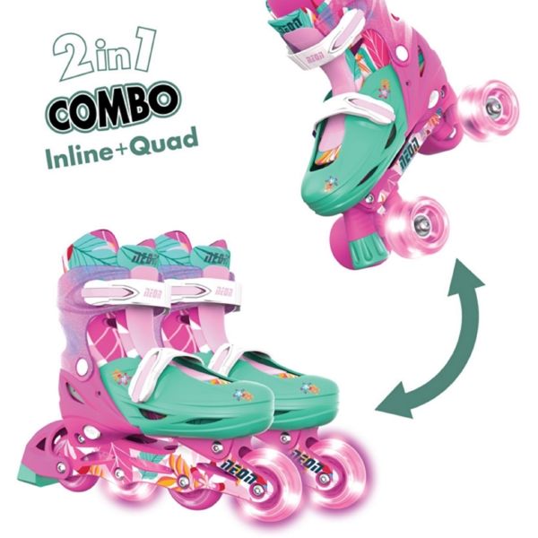 rolikebi-neon-nc49f4-34-37-roller-skates-combo-floral-photo-3