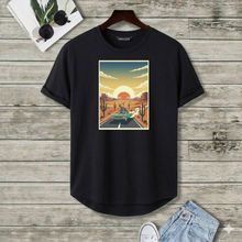 Product image of მაისური Retro Road, შავი