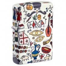 Product image of Zippo Glow in the dark Georgian Design სანთებელა