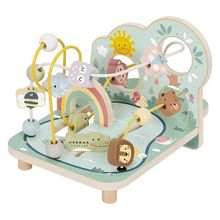 Product image of Tooky Toy მოძრავი ბურთულების ლაბირინთი ტყის სამყაროში – ხის საგანმანათლებლო სათამაშო