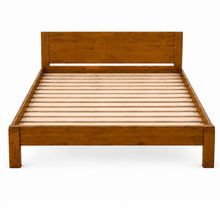 Product image of ხელნაკეთი ფიჭვის ხის საწოლი – Minimal Scandinavian Bed
