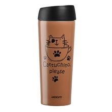 Product image of თერმოსი Ardesto Travel mug Coffee time Cat 0.45l
