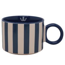 Product image of MINISO Horse Riding Series Striped Ceramic Mug with Handle 350მლ კერამიკის ჭიქა