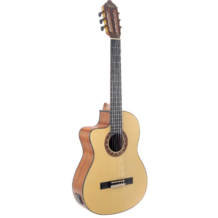 valencia-vc304cel-classical-guitar-left-handed-natural-cutaway-electric-acoustic-eleqtro-klasikuri-gitara-photo-4