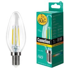 Product image of CAMELION LED7-C35-FL/830/E14 LED ნათურა ფილამენტი