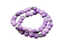 Product image of ქალის სამაჯური ნატურალური ქვებით "იასამანი" - ორეული