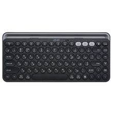 Product image of 2E KS250 WL BT BLACK უსადენო მემბრანული კლავიატურა