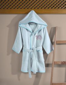 Product image of Manamo  Tiny Turtels  ხალათი ბამბუკის მწვანე ჩვილის 24/36 თვე