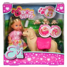 Product image of Simba პატარა ივი და ლეკვი თოჯინების კომპლექტი