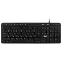 Product image of 2E KS1100UB_UA USB BLACK მემბრანული კლავიატურა