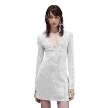Product image of PATRIZIA PEPE ESSENTIAL all-over sequined stretch tulle კაბა L