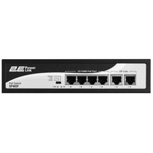 Product image of სვიჩი 2E 2E-SP402F-2, 6-Port, PoE+ Switch, Black