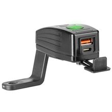 Product image of მოპედის USB დამტენი სარკეზე სამაგრით