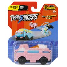 Product image of სათამაშო მანქანა TransRacers EU463875-18 Ice Cream Car & Mini Van