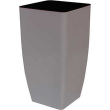 Product image of ALEANA KVADRO 22x22x41.5 სმ მცენარის პლასტმასის ქოთანი