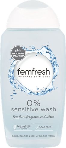Product image of FEMFRESH 0% სენსიტიური დასაბანი გელი