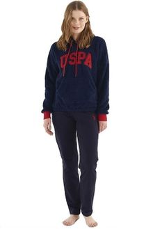 Product image of U.S. Polo Assn. 16808 ქალის ორეული შარვლით, ჰუდით (ლურჯი)