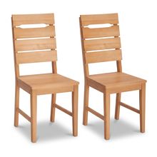 Product image of SHINA FURNITURE LINEA NATURA 2 ცალი ხის  სკამი