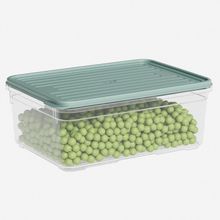 Product image of კონტეინერი მაცივრის თავსახურით პლასტმასის 3250მლ 292x195x79 მმ 30928 DUNYA