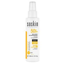 Product image of Soskin მზისგან დამცავი სპრეი ყველა ტიპის კანისთვის