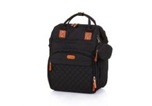 Product image of Chipolino BACKPACK/ DIAPER BAG FOR STROLLER OBSIDIAN დედის ჩანთა