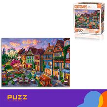 Product image of 500 დეტალიანი ფაზლი - ფერადი ქალაქი
