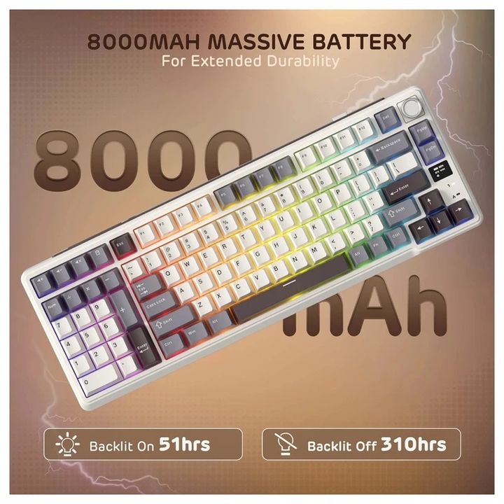 royal-kludge-rkl98-tri-modes-rgb-cream-switch-qavisferi-meqanikuri-klaviatura-photo-2