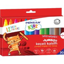 Product image of Pensan ფერადი ფლომასტერების ნაკრები 12ფ