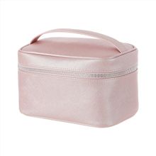 Product image of MINISO Rectangular Pearlized Pink Cosmetic Bag კოსმეტიკის ჩანთა