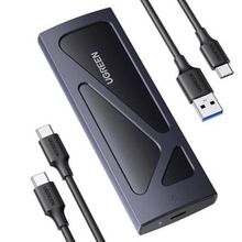 Product image of მყარი დისკის ქეისი UGREEN CM578(15512), M.2 NVMe SSD Enclosure Adapter, Grey