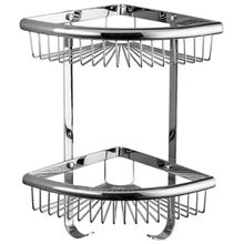 Product image of აბაზანის თარო ორი იარუსით FRAP F352-1 Chrome