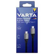 Product image of VARTA USB TYPE C - USB TYPE C დამტენის კაბელი