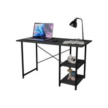 Product image of სამუშაო მაგიდა თაროებით - ნაცრისფერი (ანტრაციტი)  (FD-60120SD-007)