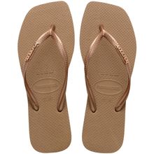 Product image of Havaianas Slim Square Logo Metallic Unisex შლაპუნები