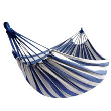 Product image of ჰამაკი ლურჯი თეთრში 200X80
