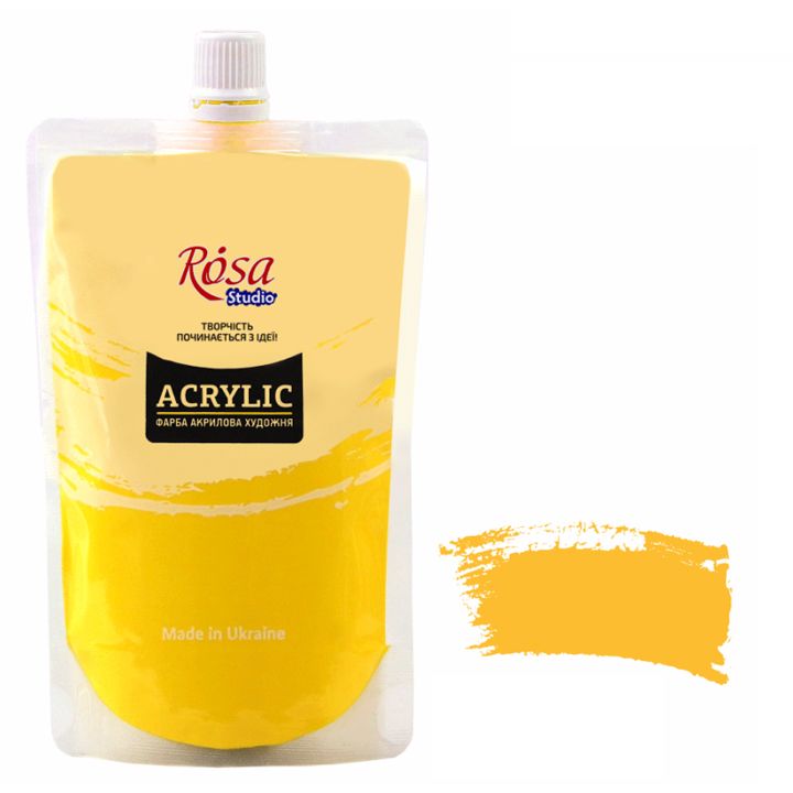 rosa-studio-yellow-medium-200ml-akrilis-saghebavi