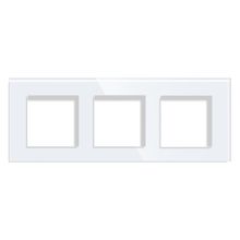 Product image of ჩარჩო Elegant Smart Home 3 მინის თეთრი