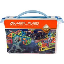 Product image of მაგნიტური კონსტრუქტორის ნაკრები MAGPLAYER MPT-48